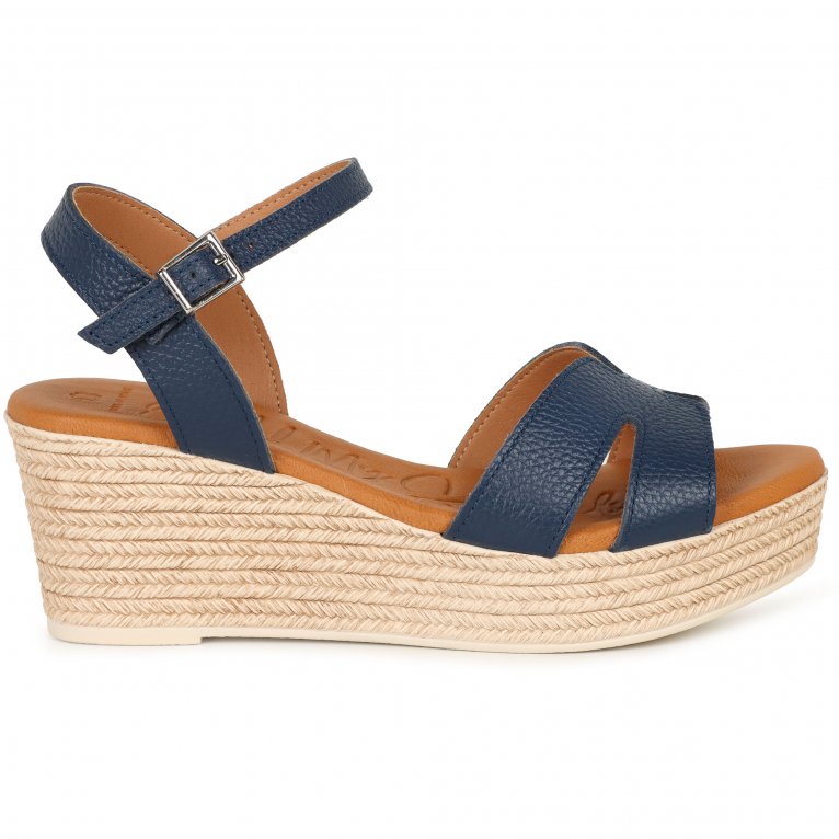 Charles Clinkard Oh My Sandals Madrid Womens Espadrille Wedge Heel Sandals