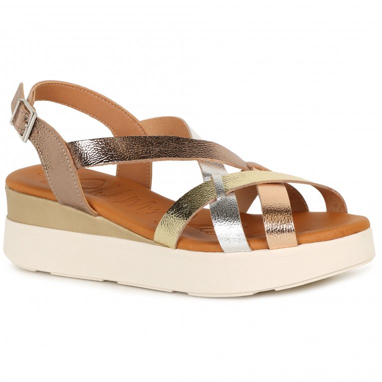 charles clinkard Oh My Sandals Zaragoza Womens Wedge Heel Sandals