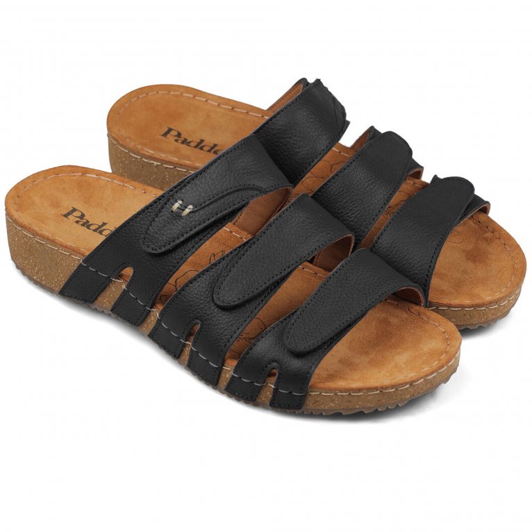 Charles Clinkard Padders Atlanta Womens Extra Wide Fit Sandals