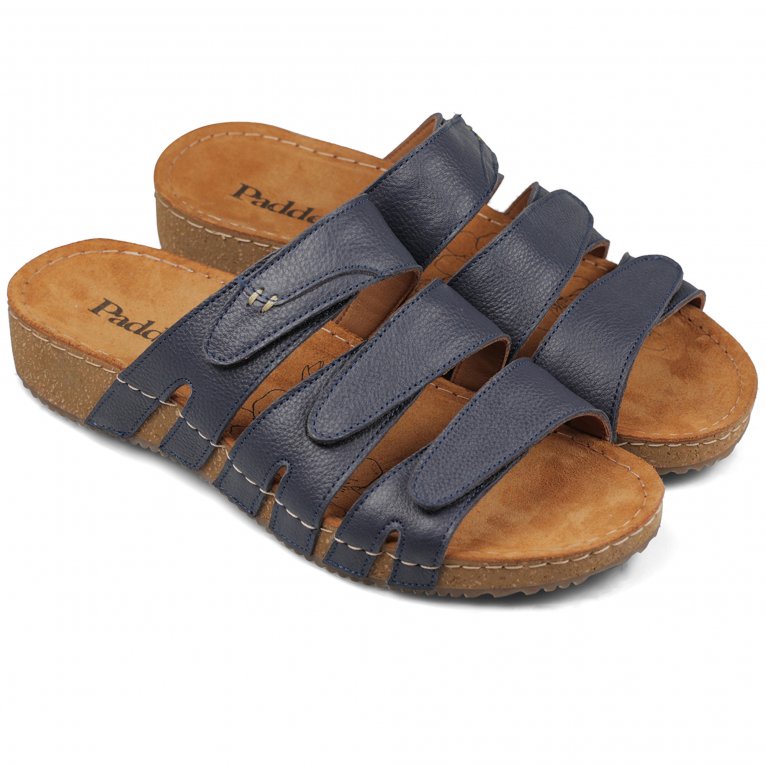 Charles Clinkard Padders Atlanta Womens Extra Wide Sandals