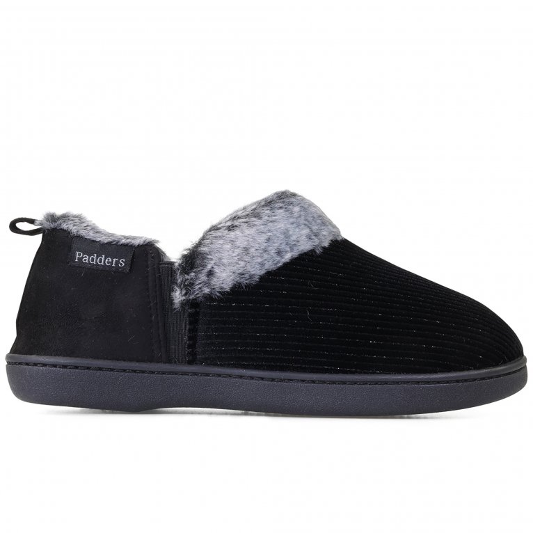 charles clinkard Padders Dora Womens Extra Wide Fit Slippers