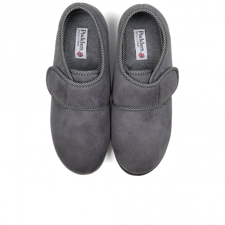 Charles Clinkard Padders Harry Mens Extra Wide Slippers