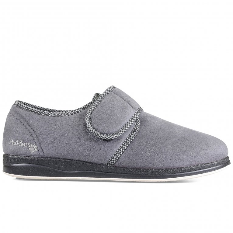 charles clinkard Padders Harry Mens Extra Wide Slippers