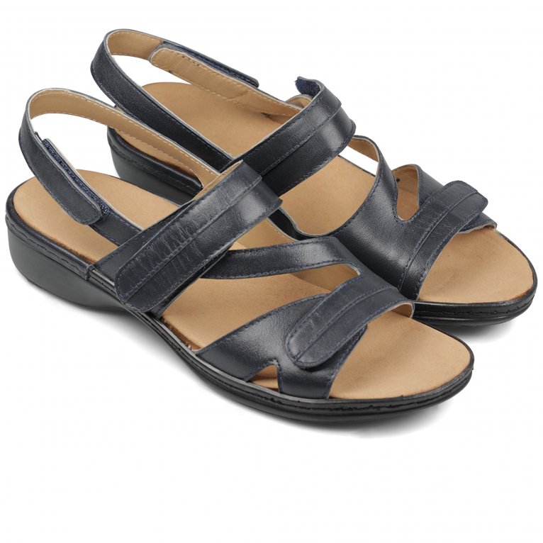 Charles Clinkard Padders Joelle Womens Wide Fit Sandals