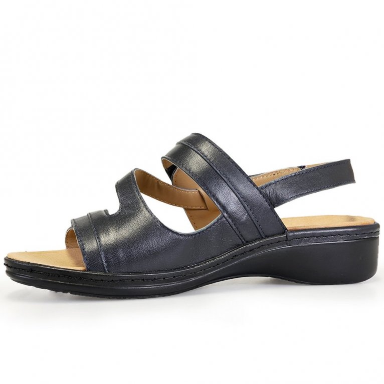 Charles Clinkard Padders Joelle Womens Wide Fit Sandals