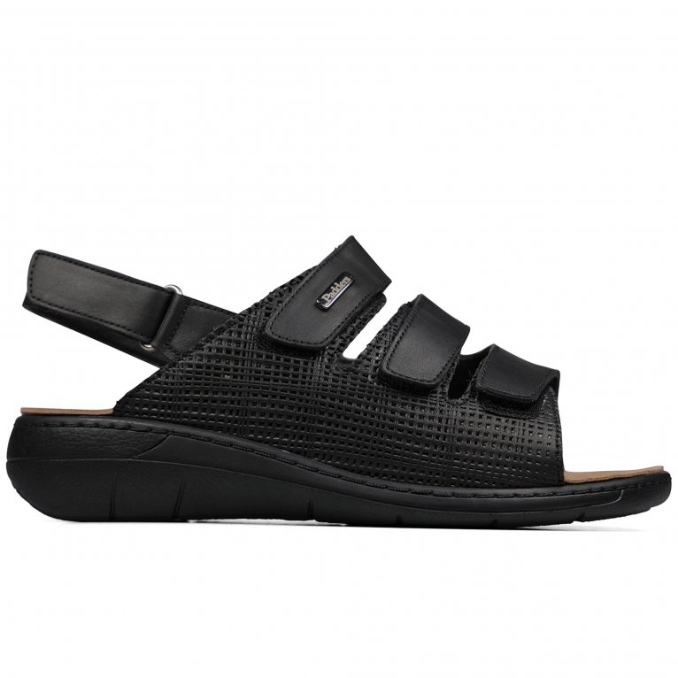 charles clinkard Padders Magda Womens Extra Wide Fit Sandals