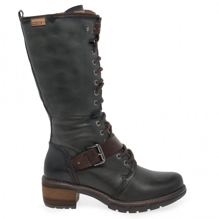 Charles Clinkard Pikolinos Sandie Womens Calf Length Boots