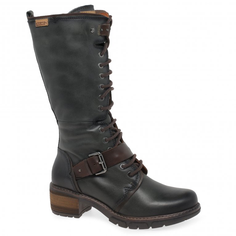 charles clinkard Pikolinos Sandie Womens Calf Length Boots