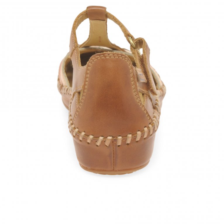 Charles Clinkard Pikolinos Vallarta Womens Woven Leather Sandals
