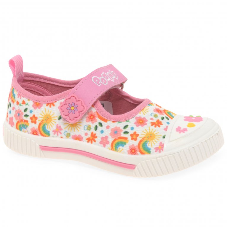 charles clinkard Pod Halle Mary Jane Girls Infant Canvas Shoes