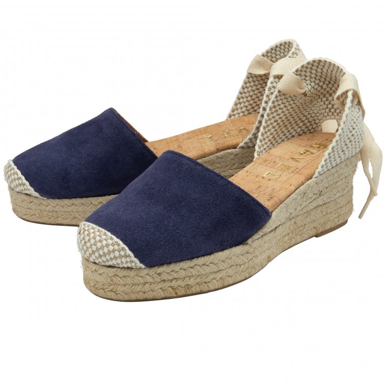 Charles Clinkard Ravel Athea Womens Espadrille Wedges