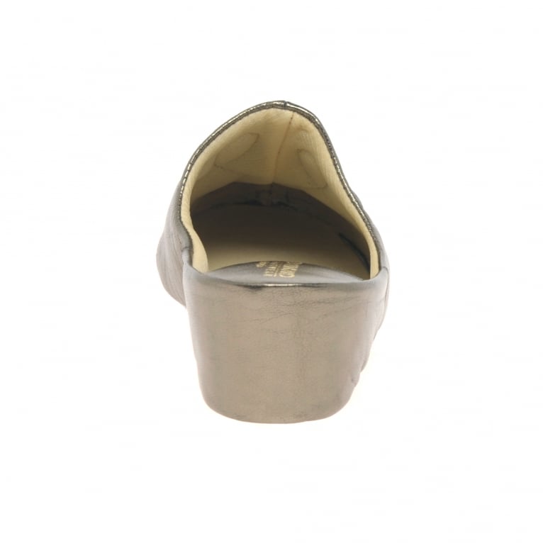 Charles Clinkard Relax Slippers Dulcie Leather Ladies Slippers