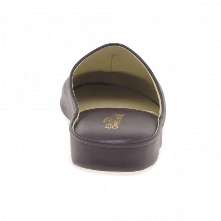 Charles Clinkard Relax Slippers Gavin Mens Leather Slippers