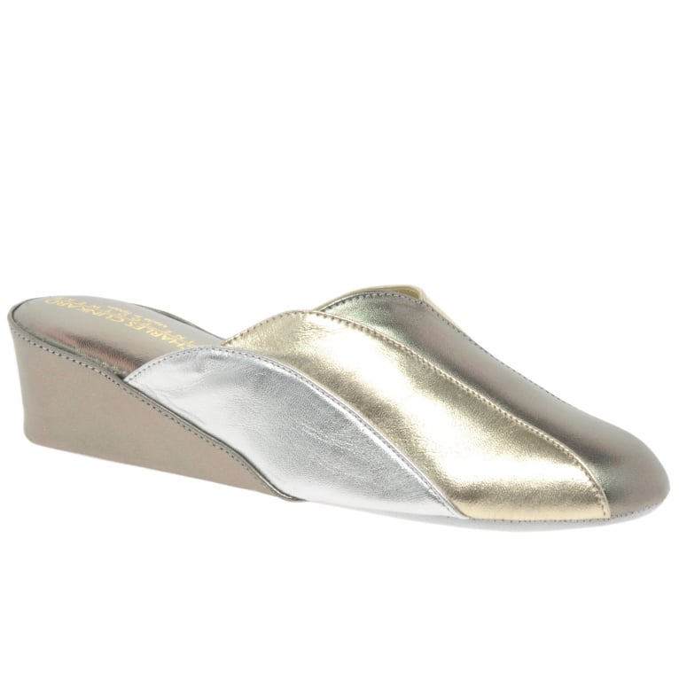 charles clinkard Relax Slippers Glamour Womens Unlined Mule Slippers