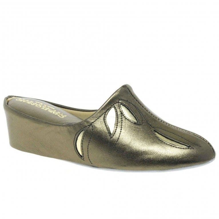 charles clinkard Relax Slippers Molly Leather Slipper