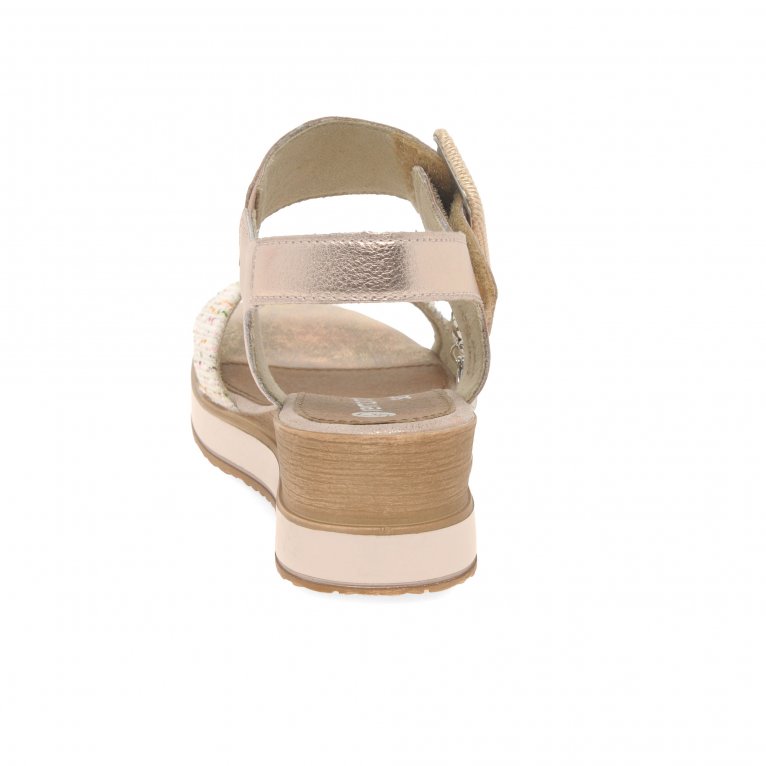 Charles Clinkard Remonte Capri Womens Wedge Heel Sandals