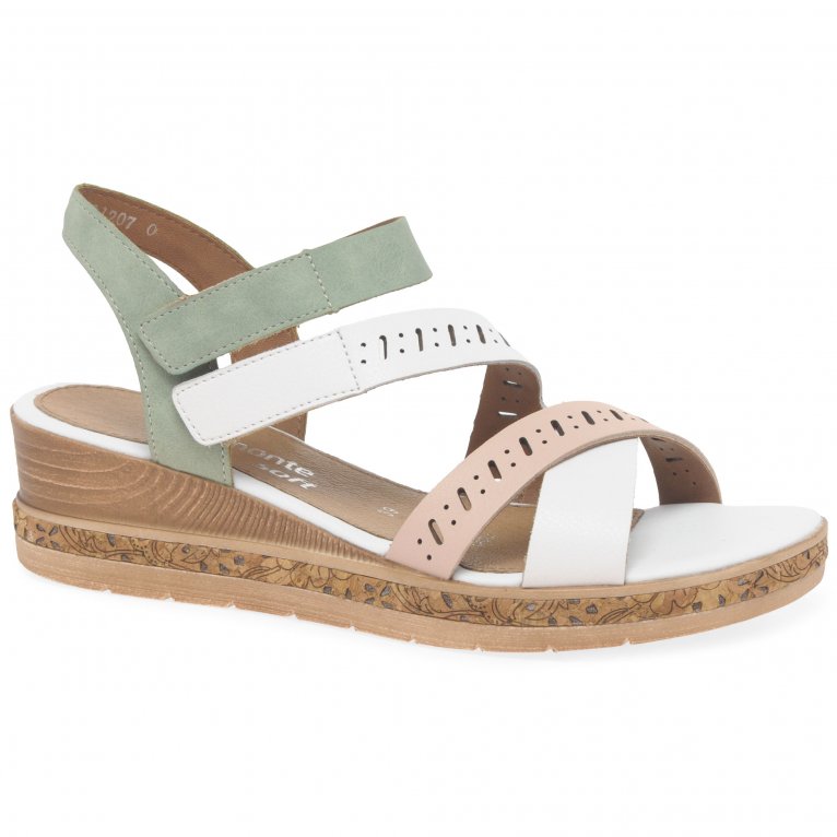 charles clinkard Remonte Glorious Womens Wedge Heel Sandals