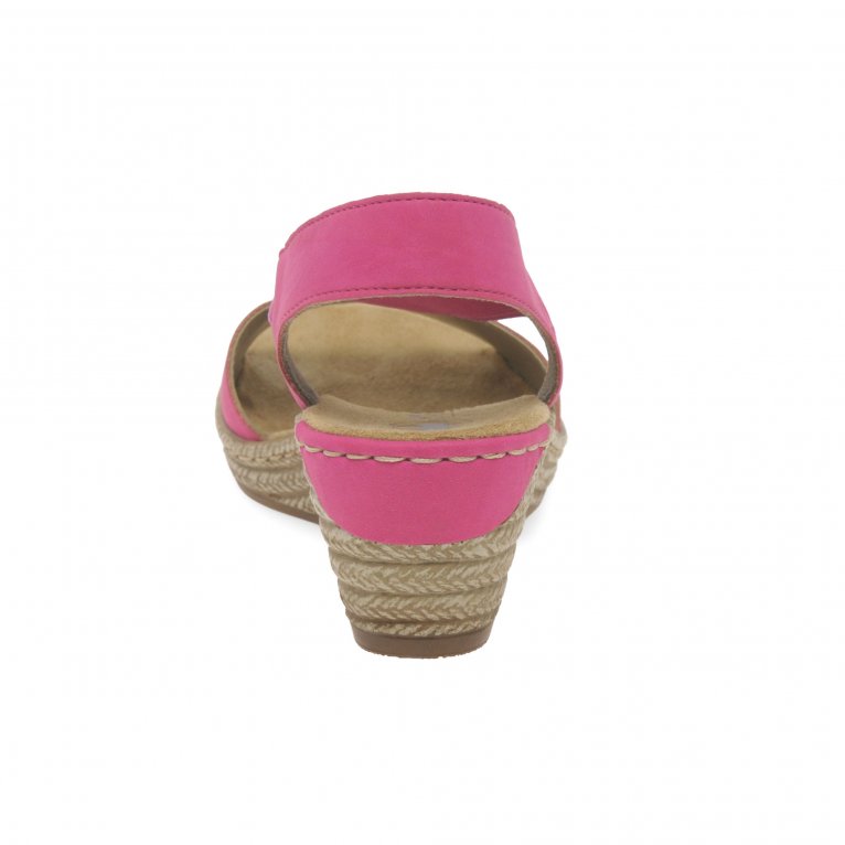 Charles Clinkard Rieker Alula Womens Wedge Heel Sandals