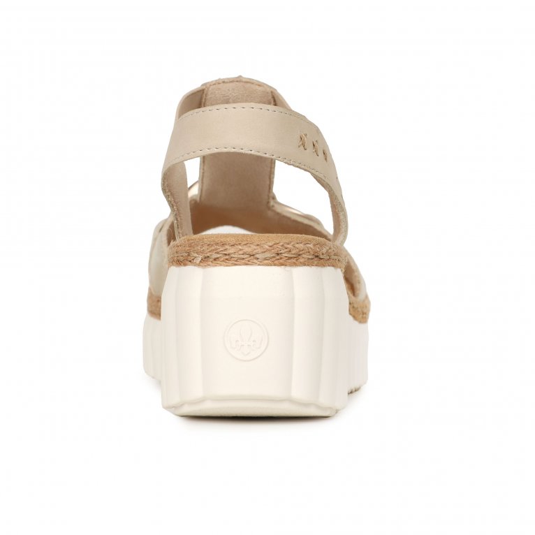 Charles Clinkard Rieker Dominica Womens Wedge Heel Sandals