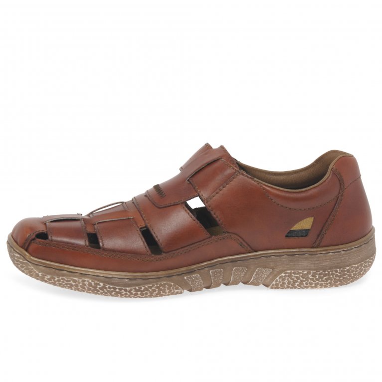Charles Clinkard Rieker Freefall Mens Closed Toe Sandals