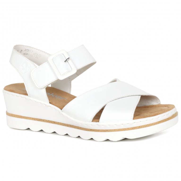 charles clinkard Rieker Jamaica Womens Wedge Heel Sandals