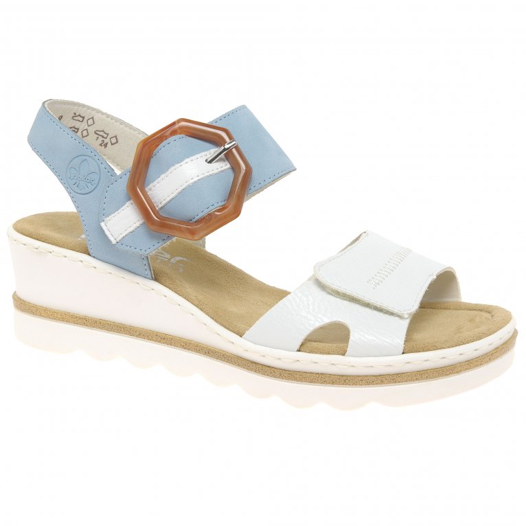 charles clinkard Rieker Jena Womens Wedge Heel Sandals