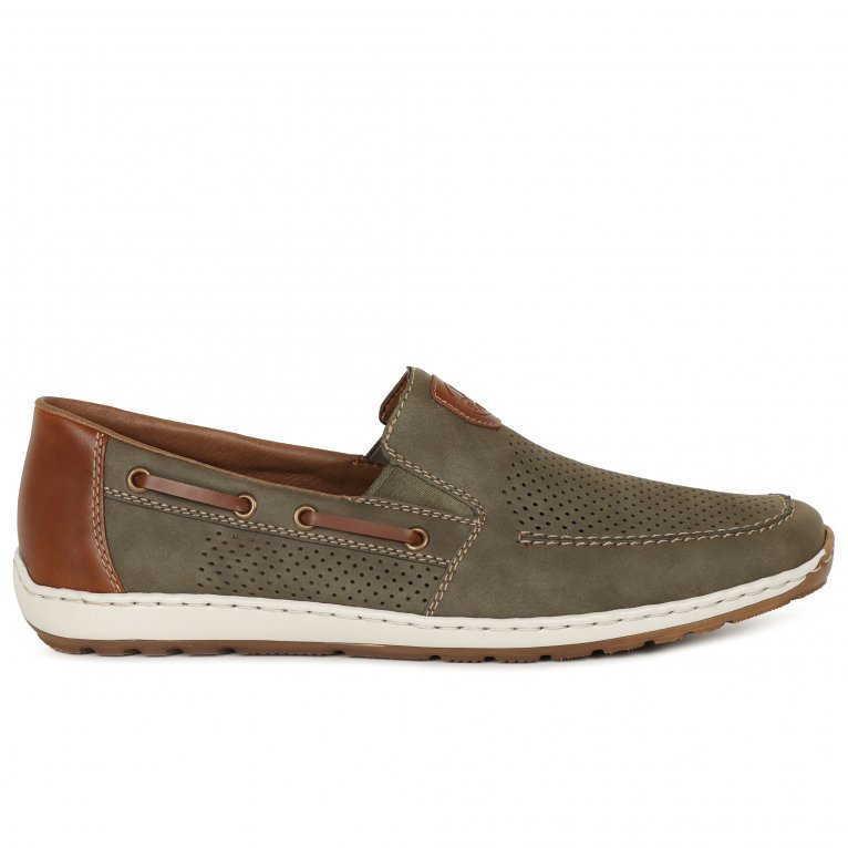 Charles Clinkard Rieker Mariner Mens Slip On Boat Shoes