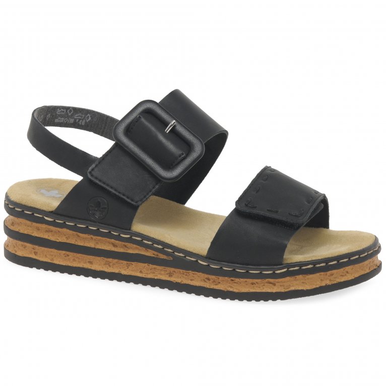 charles clinkard Rieker Page Womens Wedge Heel Sandals