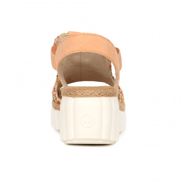 Charles Clinkard Rieker Puerto Rico Womens Wedge Sandals
