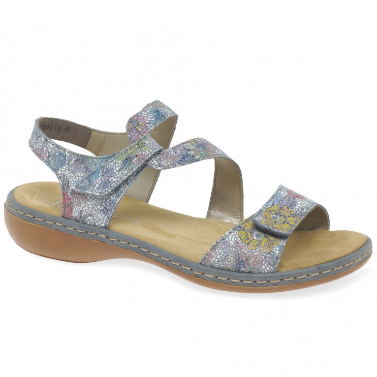 charles clinkard Rieker Sphere Womens Riptape Sandals