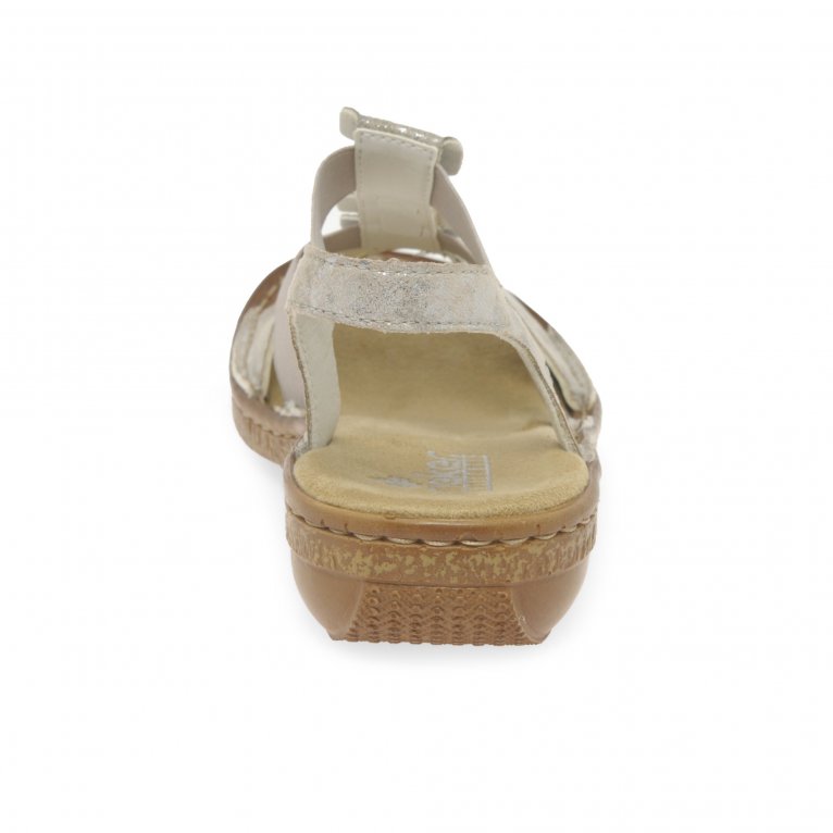 Charles Clinkard Rieker Trim Womens Sling Back Sandals