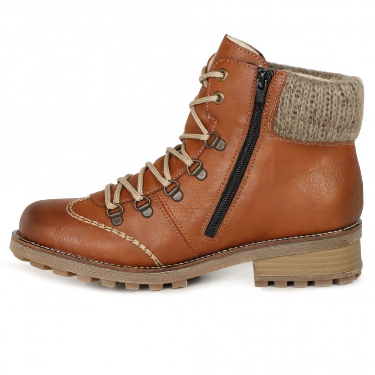 Charles Clinkard Rieker Wool Ladies Lace Up Ankle Boots