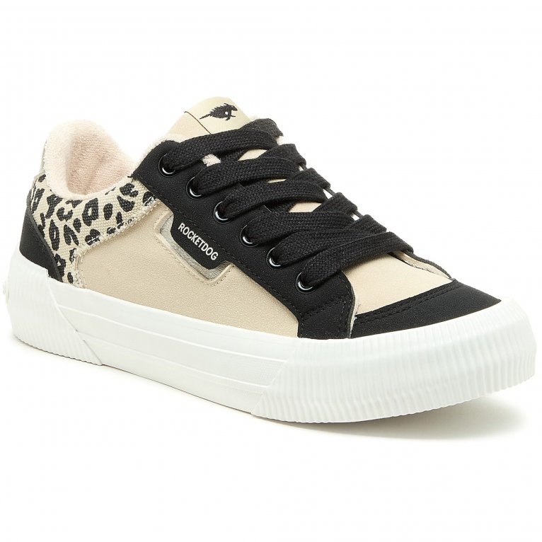 charles clinkard Rocket Dog Cheery Blocked Womens Trainers
