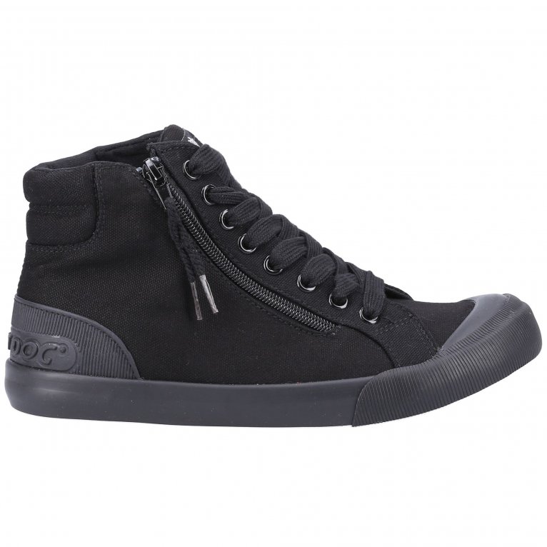 Charles Clinkard Rocket Dog Jazzin Hi 12A Womens Canvas Trainers
