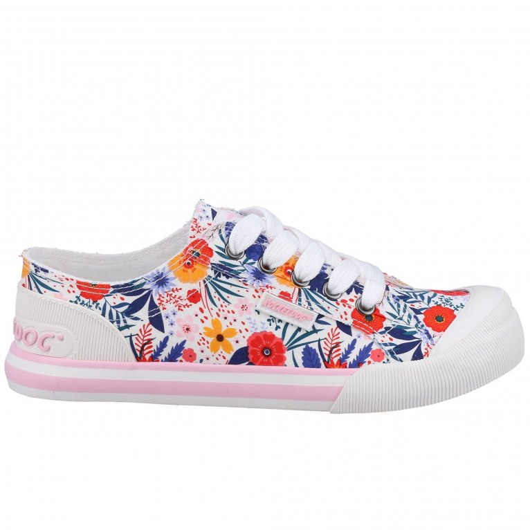 Charles Clinkard Rocket Dog Jazzin Malden Floral Womens Canvas Trainers