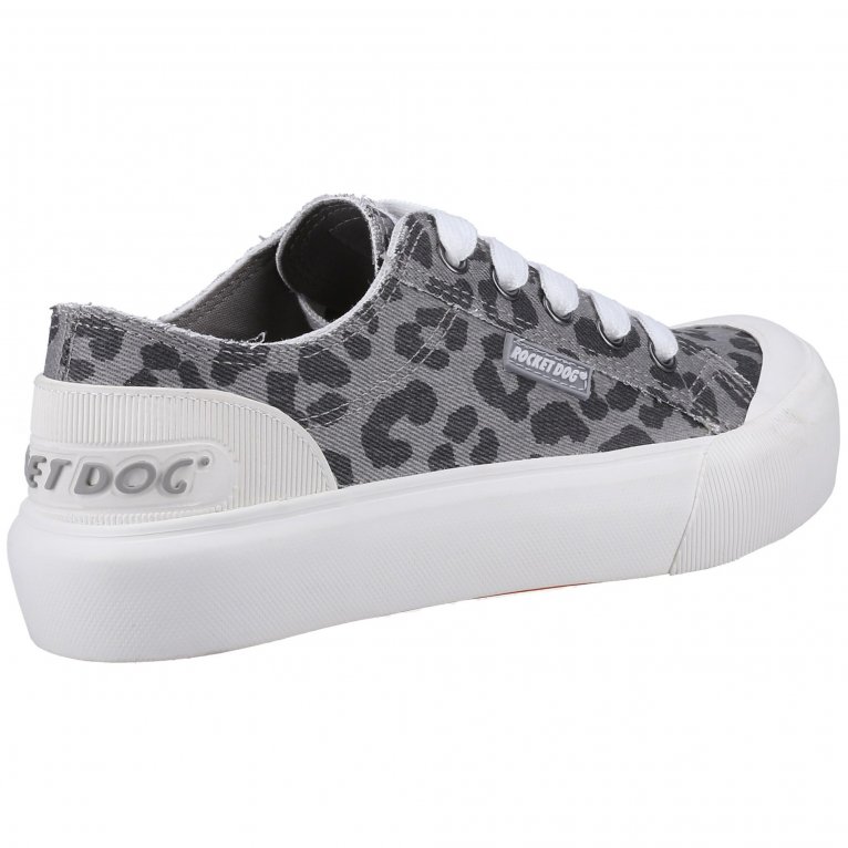 Charles Clinkard Rocket Dog Jazzin Plus Ames Womens Canvas Trainers
