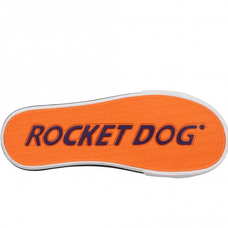 Charles Clinkard Rocket Dog Jazzin Plus Dixie Womens Canvas Trainers