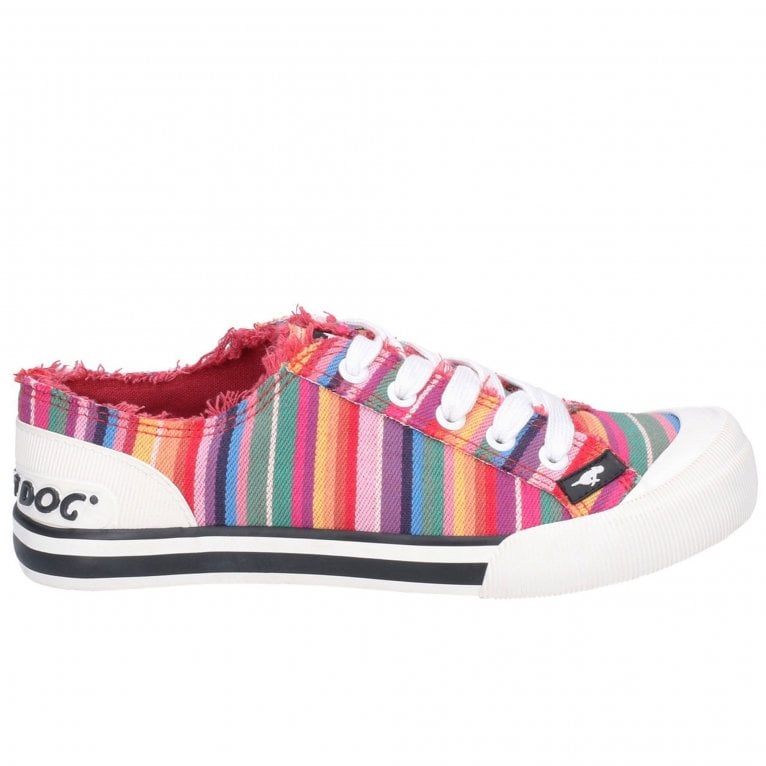 Charles Clinkard Rocket Dog Jazzing Eden Stripe Womens Casual Shoes