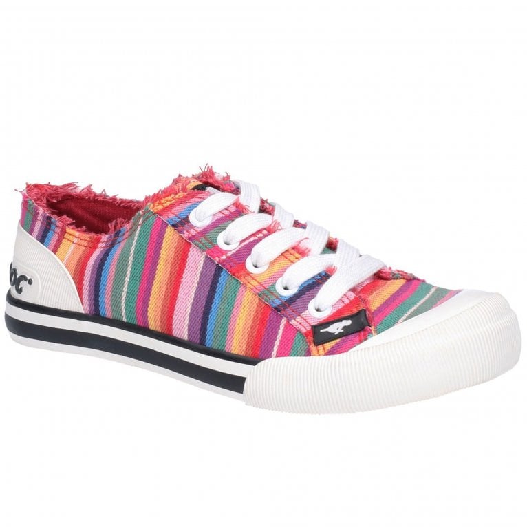 charles clinkard Rocket Dog Jazzing Eden Stripe Womens Casual Shoes