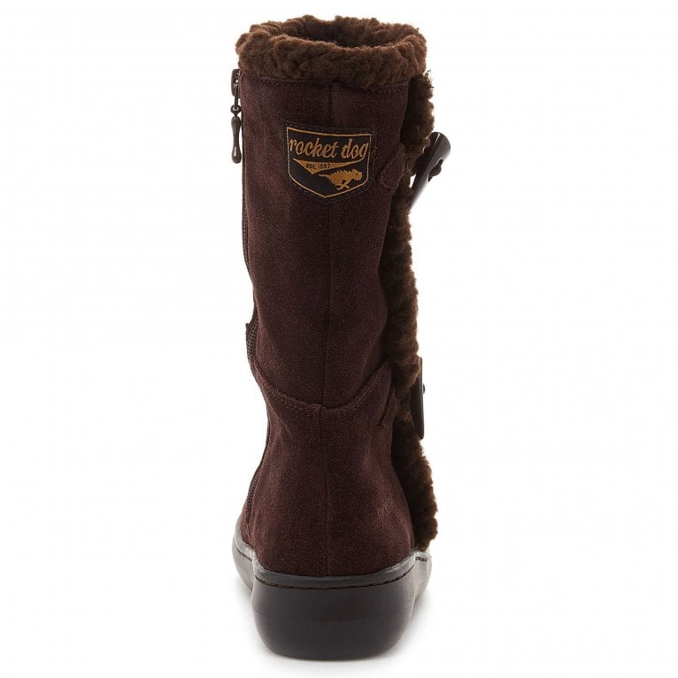 Charles Clinkard Rocket Dog Slope Womens Calf Boots