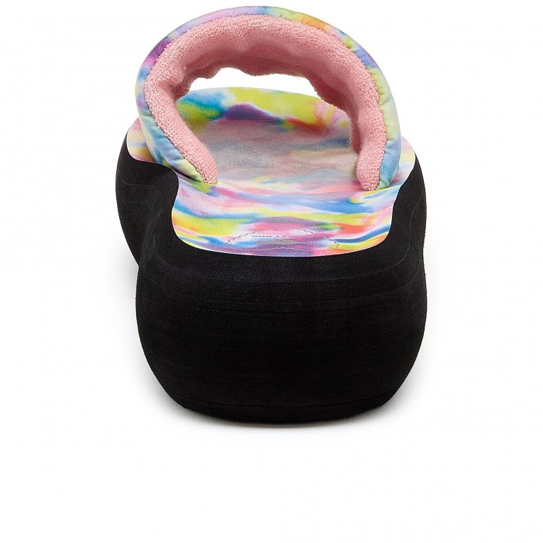 Charles Clinkard Rocket Dog Splash Loyal Tie Dye Womens Sandals