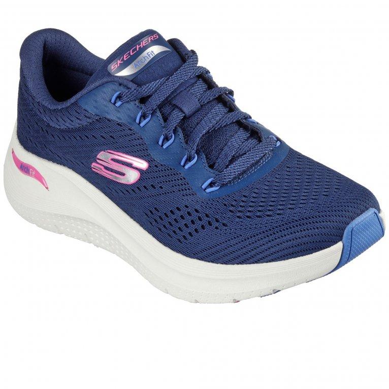 charles clinkard Skechers Arch Fit 2.0 Big League Womens Trainers