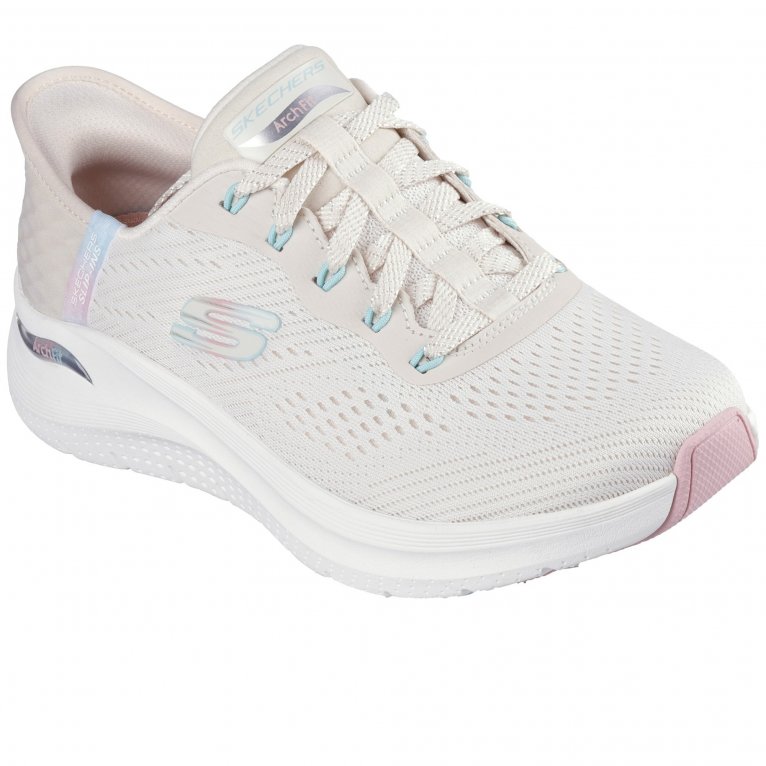 charles clinkard Skechers Arch Fit 2.0 Easy Chic Womens Trainers