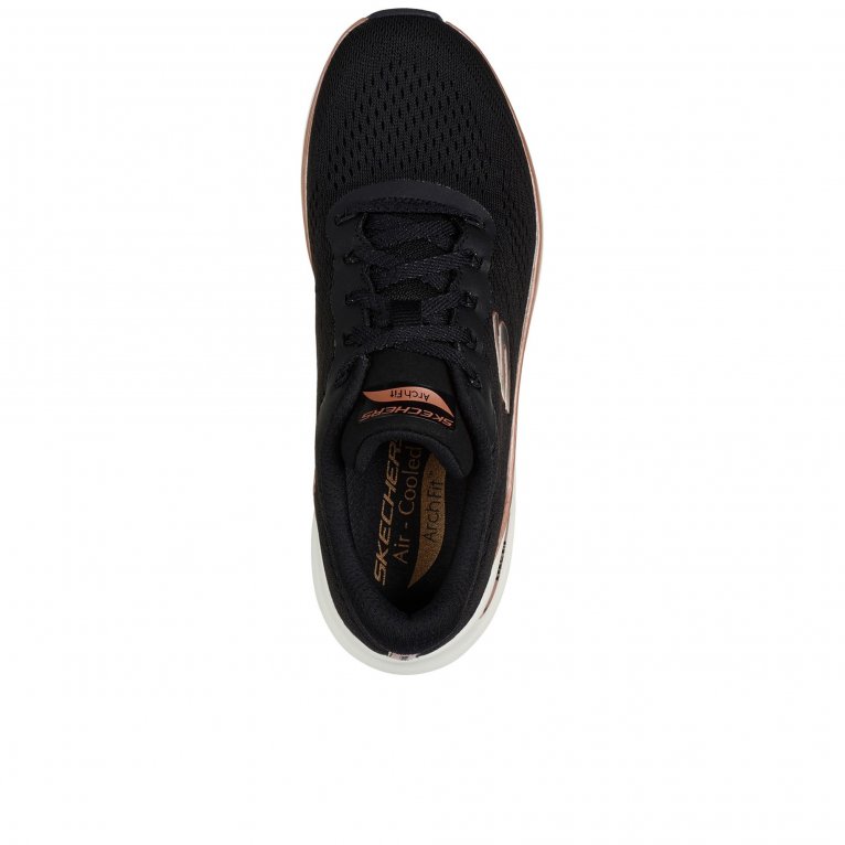 Charles Clinkard Skechers Arch Fit 2.0 Glow The Distance Womens Trainers