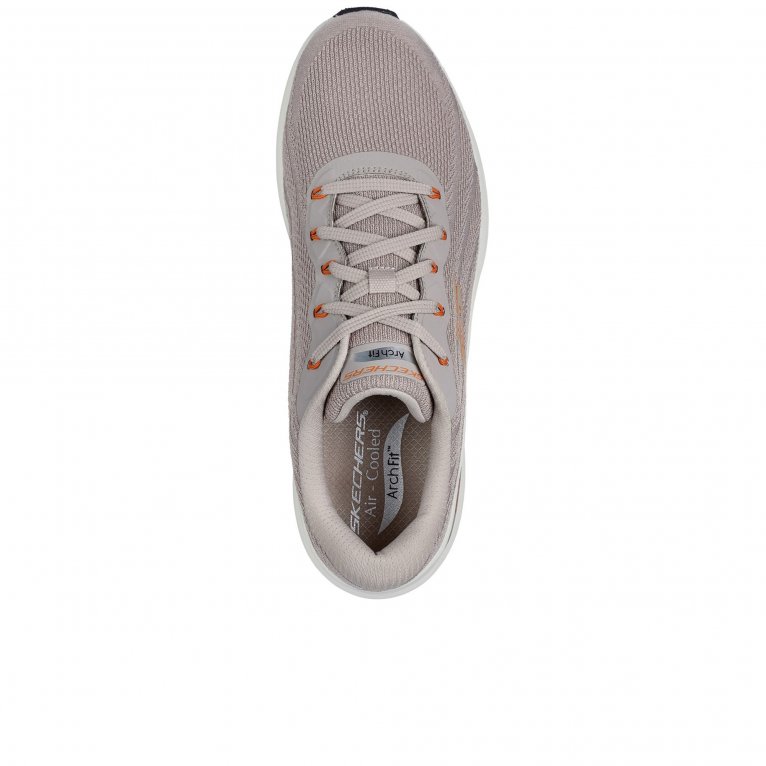 Charles Clinkard Skechers Arch Fit 2.0 Road Wave Mens Wide Fit Trainers