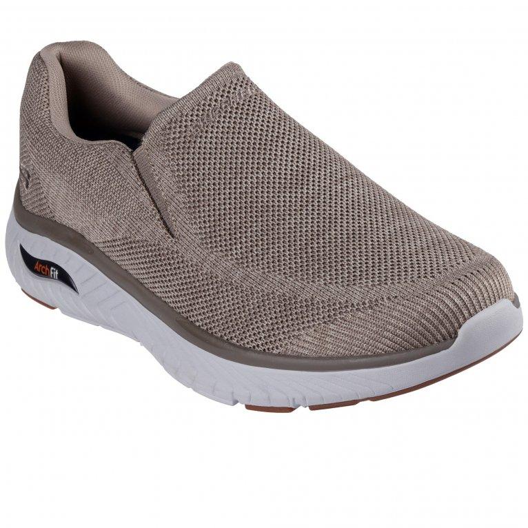 charles clinkard Skechers Arch Fit Crosser Locke Mens Trainers