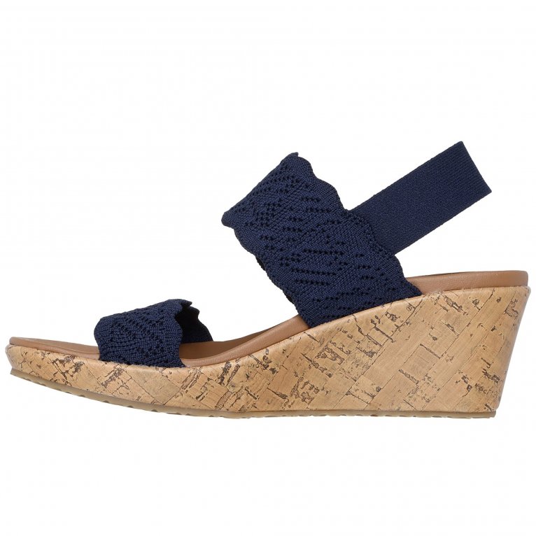 Charles Clinkard Skechers Beverlee Timeless Touch Womens Sandals