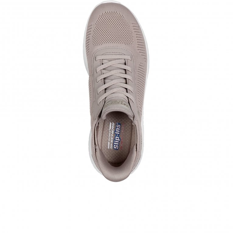Charles Clinkard Skechers BOBS Sport Squad Chaos Current Muse Womens Trainers