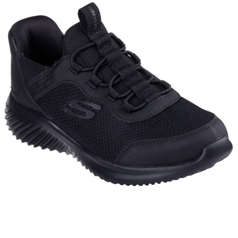 charles clinkard Skechers Bounder Brisk-Burst Kids Trainers
