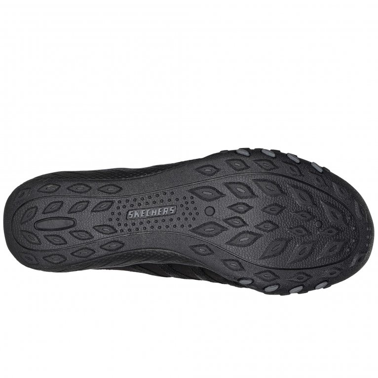 Charles Clinkard Skechers Breathe-Easy Roll-With-Me Wide Womens Trainers